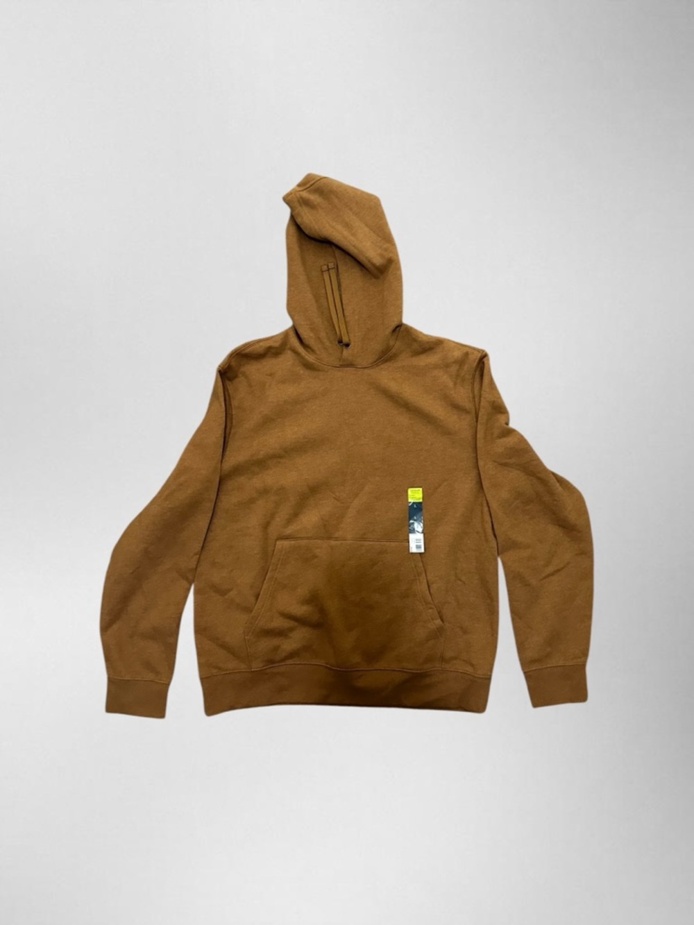 tek gear Brown Hooded Pullover Sweatshirt